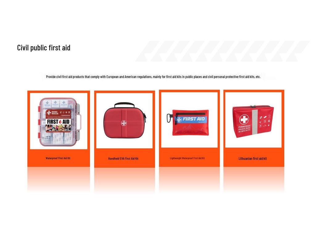 Foldable Waterproof Tear-Resistant Emergency Kit with Built-in Supplies