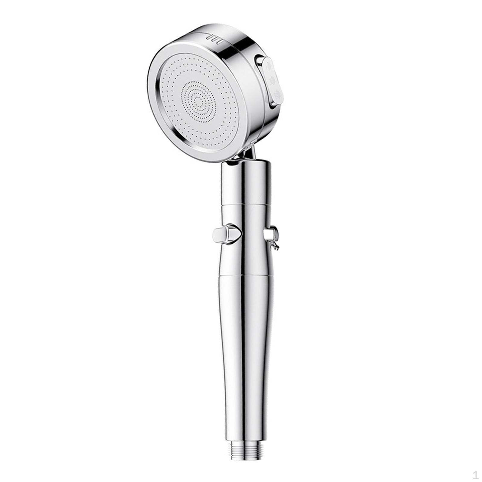 Advanced Filtered Handheld Shower Head for Ultimate Bathing Experience Silver