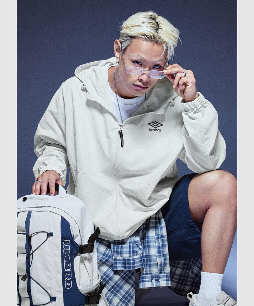 Umbro Classic Hooded Zip-Up Jacket Ivory (Uq321Cjk94)