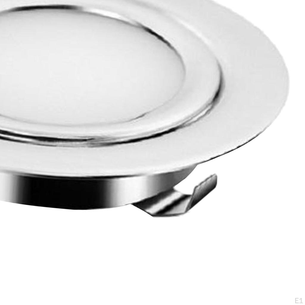 White LED Light Ceiling Recessed Panel Downlight Lamp for RV Yacht