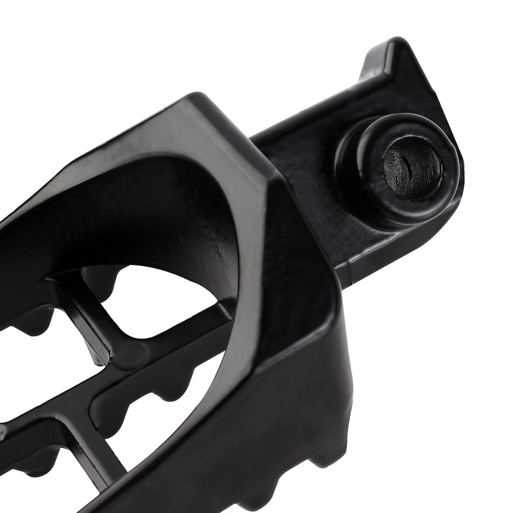 QAZAKY Svart Aluminium Fotpinne Vila Fotstöd Fotpinnar XR50 XR50R XR70R XR70R XR80R