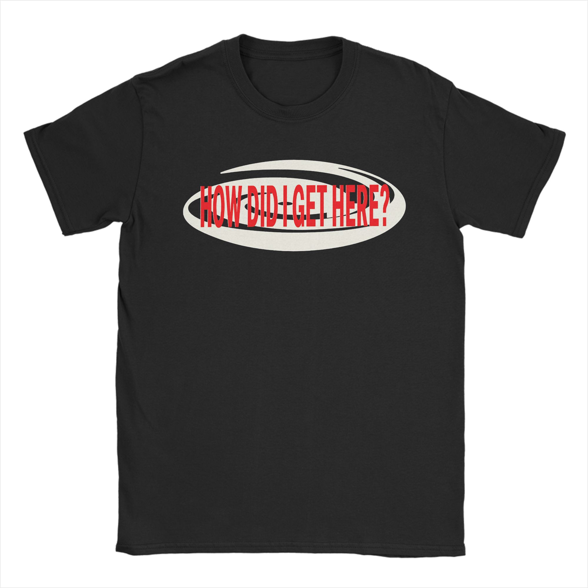 

Men How Did I Get Here Louis Tomlinson T Shirts Pure Cotton Clothes Novelty Short Sleeve Round Collar Tee Shirt TShirts 4XL