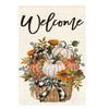 Autumn Harvest Garden Flag Double Sided Printed 45x30cm Thanksgiving Fall Seasonal Outdoor Yard Decoration Flag
