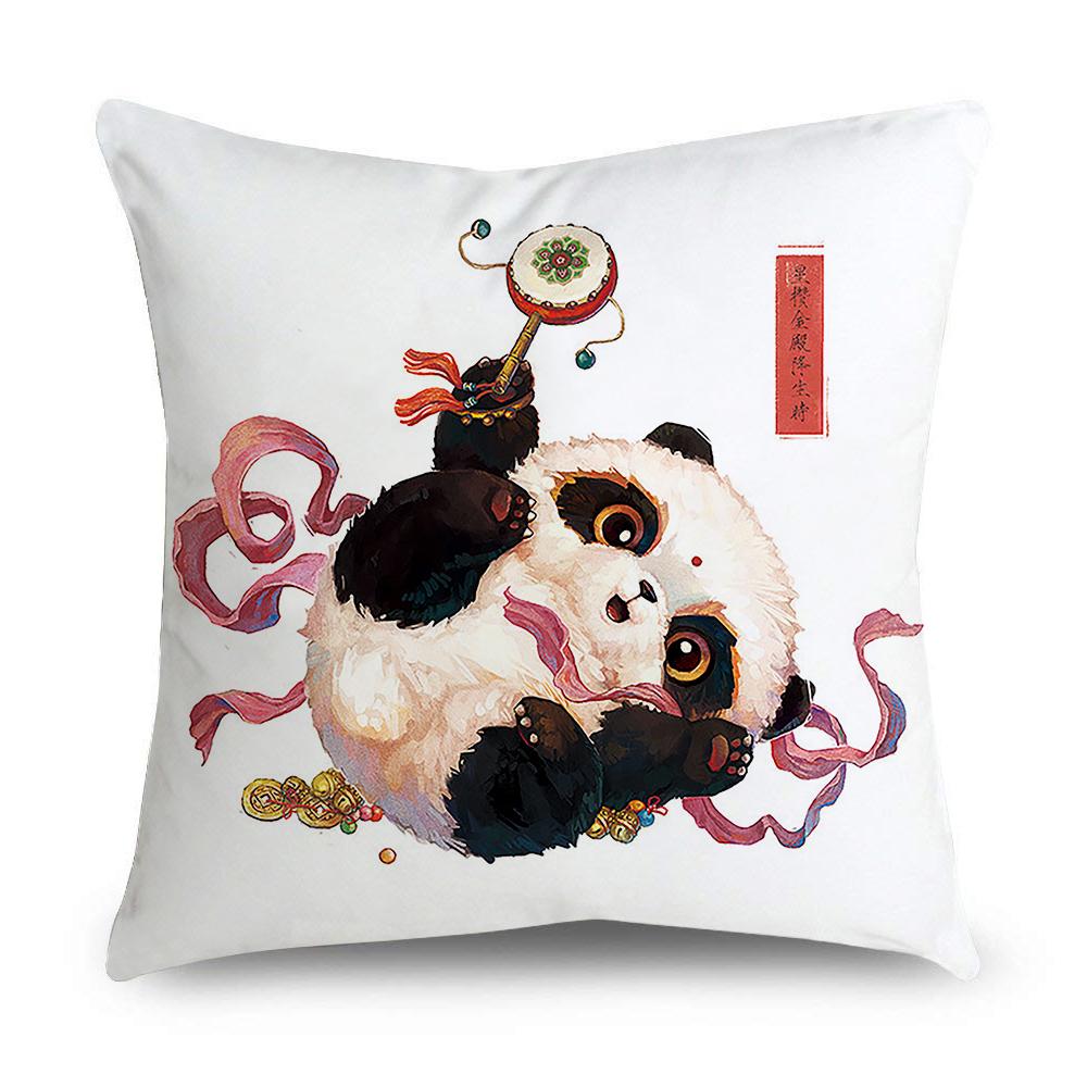 Drăguț Panda Scaun Canapea Față de Pernă Decorare Dormitor Husă Pernă Decorare Canapea Acasa Față de Pernă