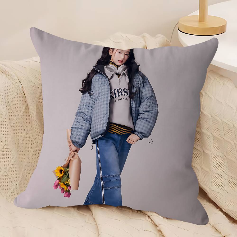 Star J-Jang W-Wonyoungs Pillow Cover Sofa Cushion Cover Home Room Decoration Children Gift