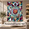 Tapestry Custom Name Text, Wall Hanging Tapestry Home Room DecorBurnley Football