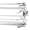 BBQ Roaster Rotisserie Skewers Needle Cage Oven Kebab Grill Stainless Steel Barbecue Tools for Electric Oven