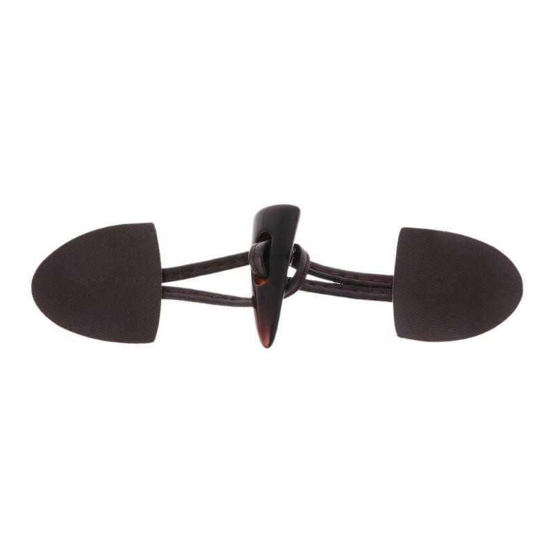 

6 пар кожаных застежек с рогами и пуговицами, куртка, спортивная шаль, одежда, шитье, сделай сам, поделки одежды чёрный