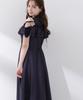 BODY Frill Shirt Dress [PROPOTION DRESSING] [Navy/M]