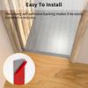1Pc Self - Adhesive Floor Edge Strip - Threshold Gap Transition & Seam Crimp Strip, for Mounting & Separation