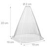 Plastic Plant Bells Transparent Dia 7.7 Inch Greenhouse