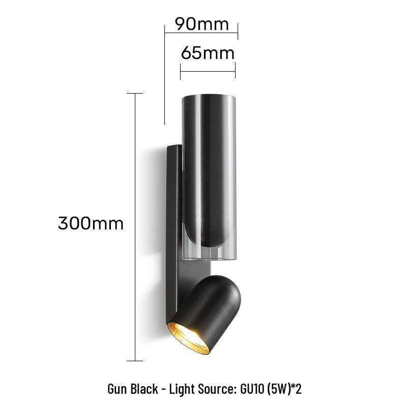 Nordic Adjustable LED Wall Lamp for Bedroom, Hallway, or Hotel