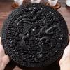 Aged Wuyi Da Hong Pao Oolong Tea Cake Big Red Robe