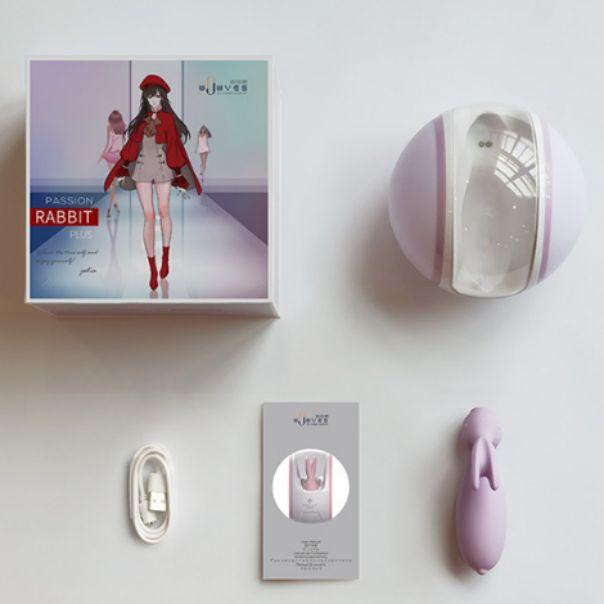 7C Lust Bunny Rechargeable Wireless Remote Control Jumping Egg Wearable APP Jumping Egg Masturbator Female Products