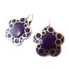 NOA [G5813] - Purple 'Princess Pop' Designer Earrings