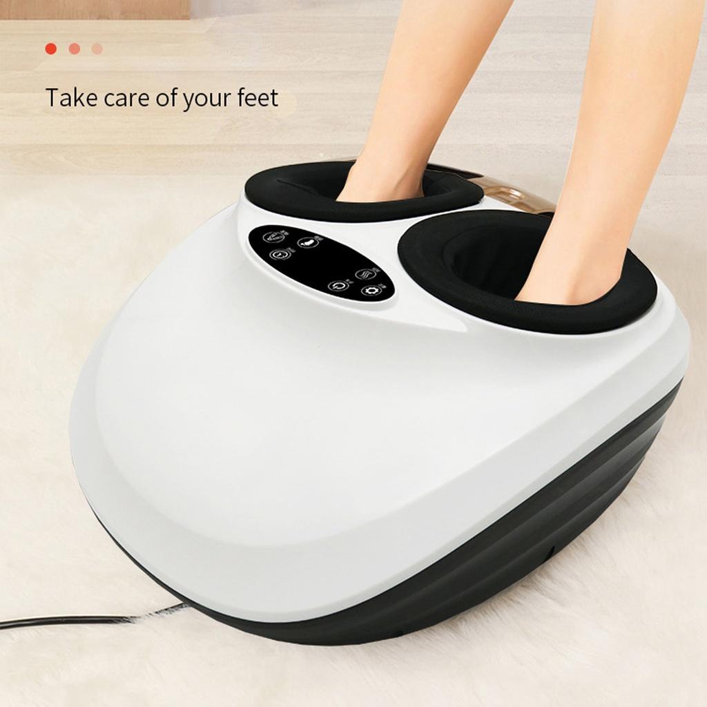4D Shiatsu Kneading Air Pressure Foot Massager Infrared Heating Electric Foot Massage Care Machine Health Care Foot Massage Tool 48W
