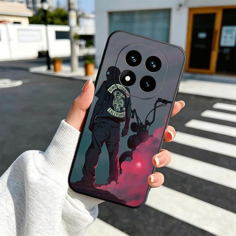 Sons Of Anarchy Soft Phone Case for Xiaomi Redmi Note 12 13 14 15 Pro Plus 11 12S 11S 11T 10 4G Black Cover Back Shell