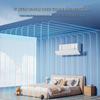 Universal Wall-Mounted Air Conditioner Wind Deflector - No Installation Windproof Guide Cover
