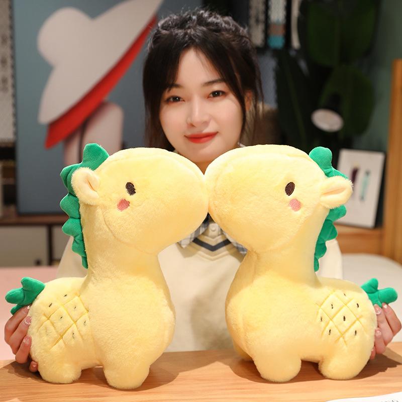 26-70CM Niedliches Einhorn Plüschtier Stoffpuppe Voll gefüllt Ananas Pferd Plüschtier Kissen Spielzeug für Kinder Mädchen Schönes Geschenk