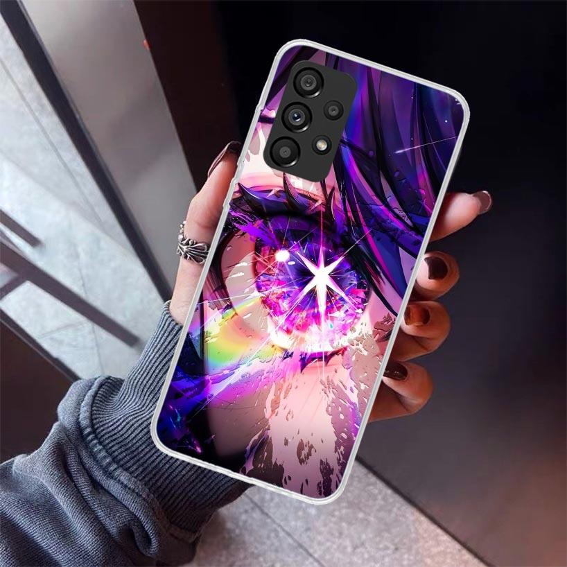 Oshi No Ko Phone Case For Samsung Galaxy A12 A52S A42 A32 A22 A51 A50 Note 20 Ultra 10 S10 Plus A71 A70 A31 A30 A10S Galaxy A12