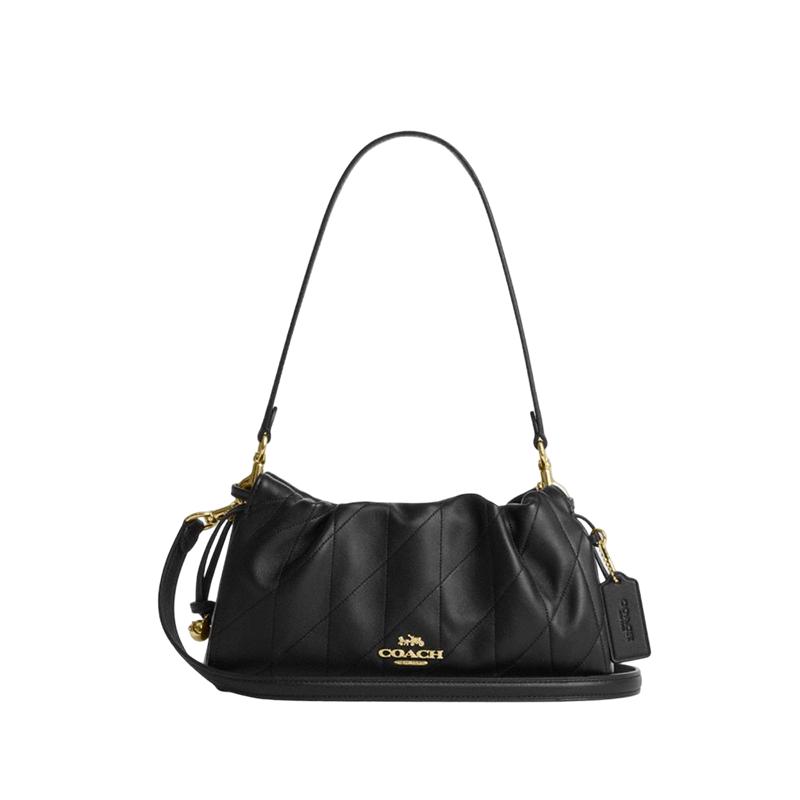 

Сумка COACH Faye Quilted Drawstring Crossbody Cloud
