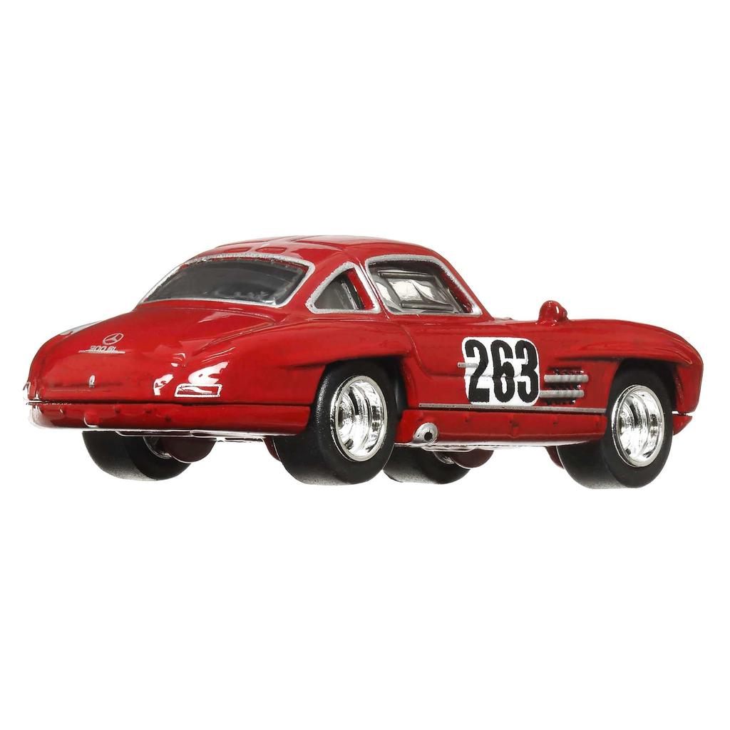 Hot Wheels Car Culture Jay Leno Garage 300 SL 3 and HCK07 Red - Mercedes-Benz [Ages up]