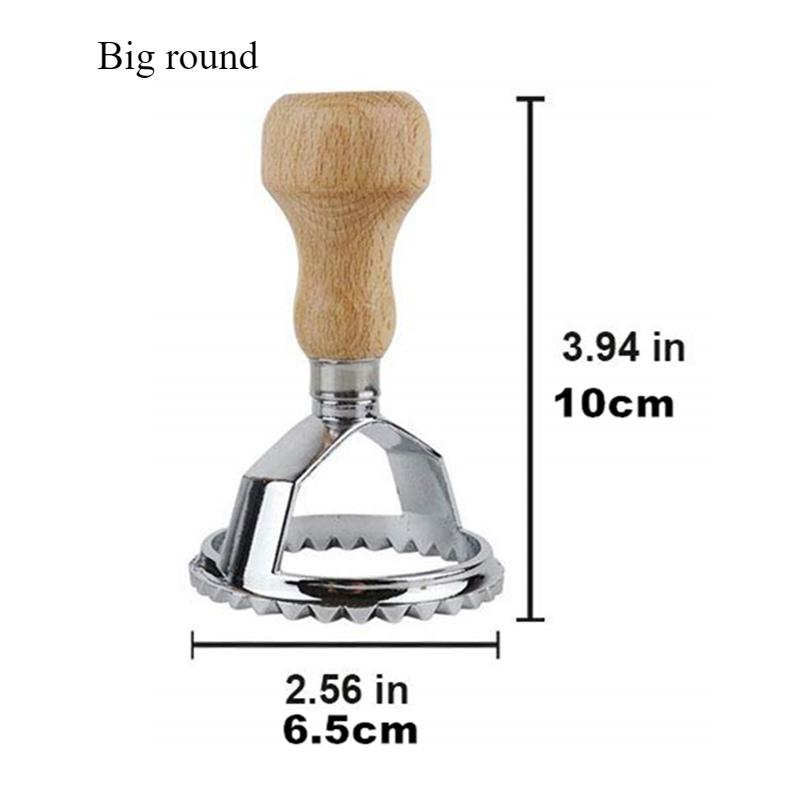 Round Ravioli Cutter Dumpling Mold Maker Square Ravioli Stamp Mold Pastry Cutter