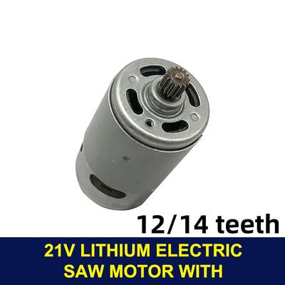 1 szt. 8 mm 14/12 zębów przekładnia silnik mikro RS550 21V 28000 obr./min silnik piły elektrycznej do mini akumulatorowej piły ręcznej