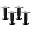 4pcs Adjustable Furniture Rise Steel Telescoping Support Adjustable Simple Use for Various Furnishings