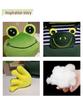 Kawaii Frog Plush Toy - Cute Cozy Soothing Doll Gift for Kids