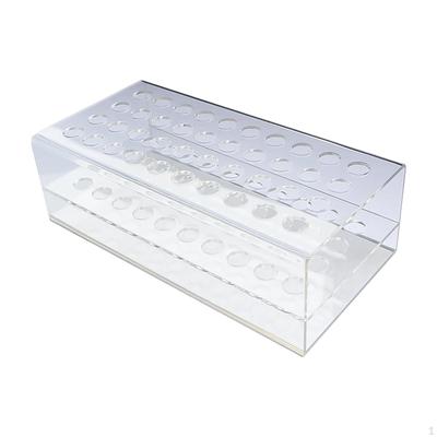 Acrylic Pen Holder Pencil Display Stand Fountain Ballpoint Rack Organizer