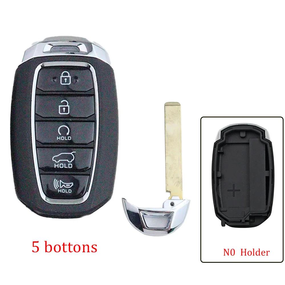 Car Key Fob Case Shell Housing For Hyundai Creta I20 I30 Ix35 Ix25 Elantra Grandeur Ig Accent Solaris Sonata Palisade Kona Azera
