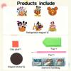 6pcs/Set Scary Pumpkin Series Diamond Painting Magnets for Refrigerator Diamond Art Fridge Magnets for Adults Diamond Art Refrigerator Magnets Kits
