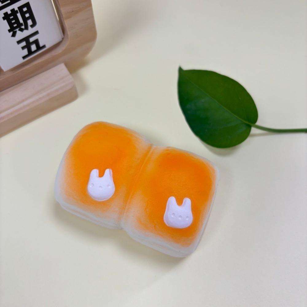 Slow Rebound Simulation Bread Pinch Photo Props Realistic Food Fidget Toy Party Gift