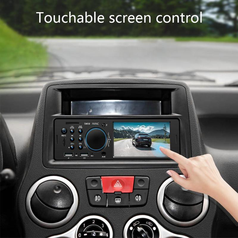 Car Radio Autoradio 4.1 Inch Touch Screen 1 Din Car MP5 Player Auto Stereo Bluetooth FM AUX USB TF