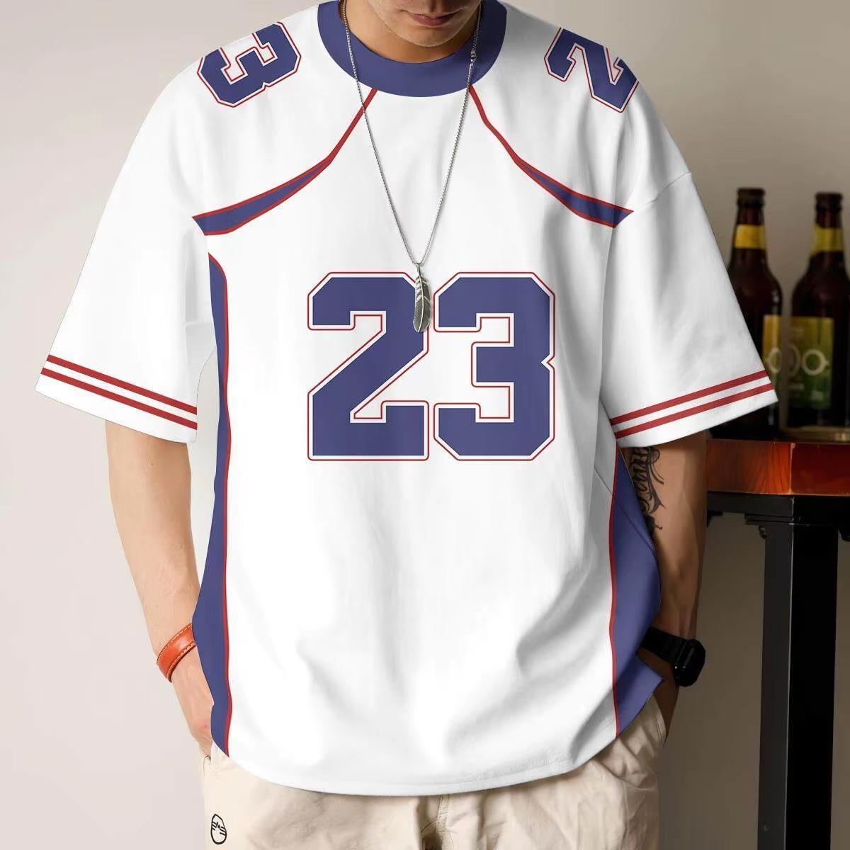 Мужская футболка, футбольная футболка, спортивная футболка, модная спортивная футболка, толстовка, летний удобный топ XS