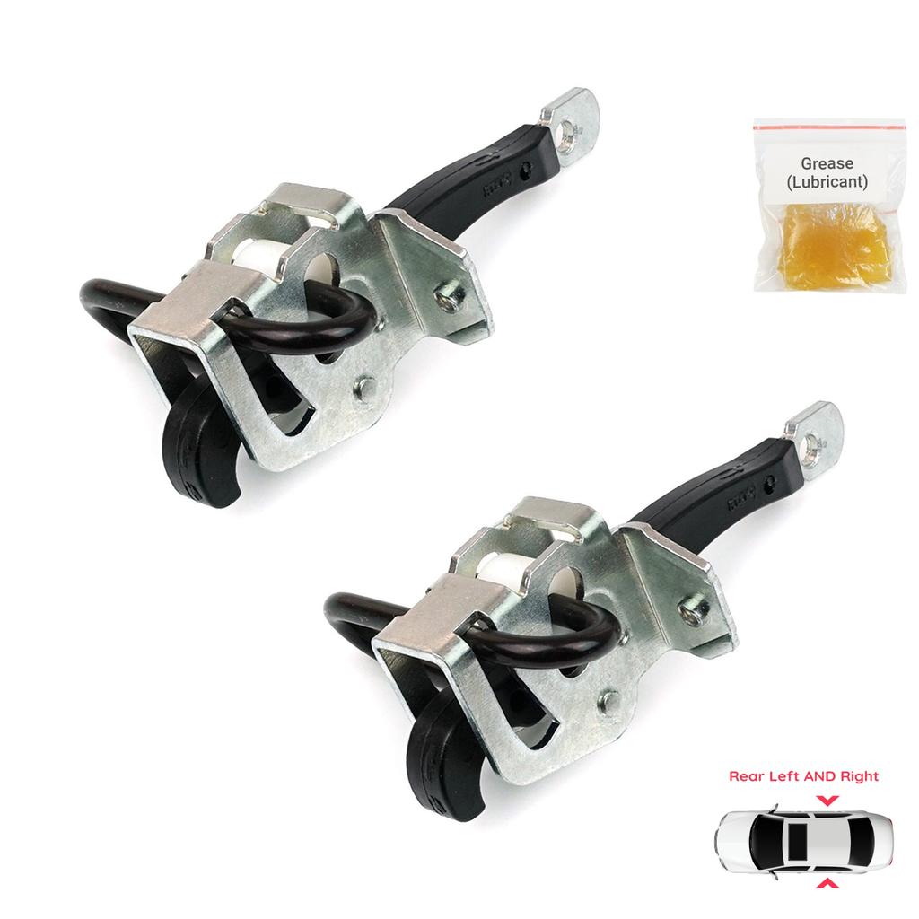 BDP1072-1 2 Pieces Rear Left AND Right Door Hinge Brake Stop Check Strap Limiter Protection Lever Arm for BMW 7 Series E38 1994-2001 51228234605