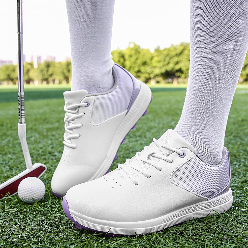 Professional Anti-Skid Waterproof Golf Shoes Women's Lightweight Golfing Sneakers