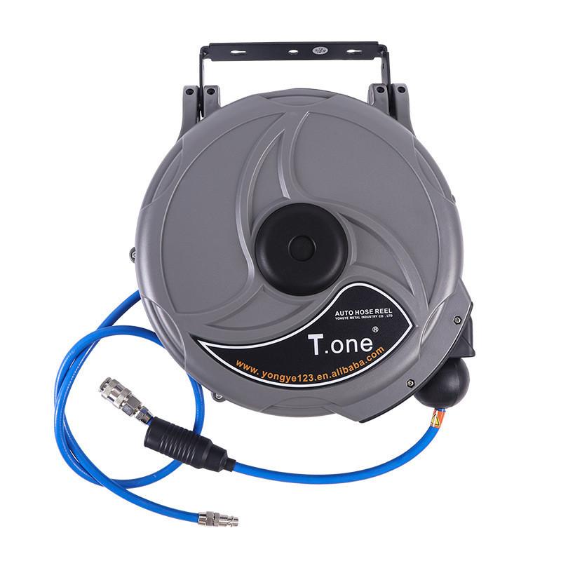 Automotive Repair Tools Automatic Retractable Hose Pipe Reel Wall Mounted Air Tube Winding Device