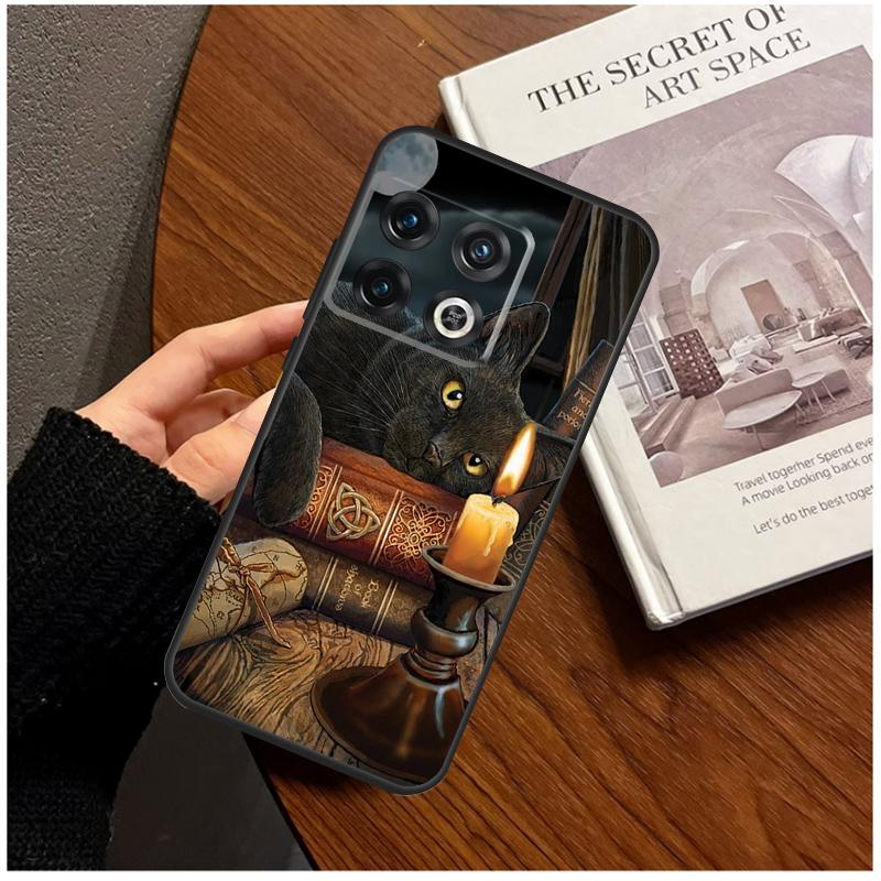 

Witch Cat For OnePlus 13R 10R 12R 10T 8T 13T 11 12 13 15 Case For OnePlus Nord 5 CE 2 3 4 Lite N20 N30 OnePlus 13