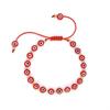 18K Gold-Plated Evil Eye Copper Bead Bracelet