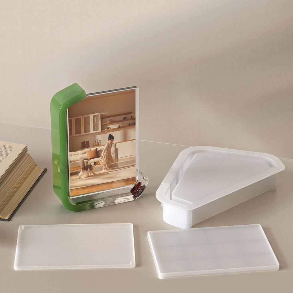 Silicone Resin Moulds Crafting Supplies Picture Frame Molds Crafting Moulds Suitable for Making Home Decorations