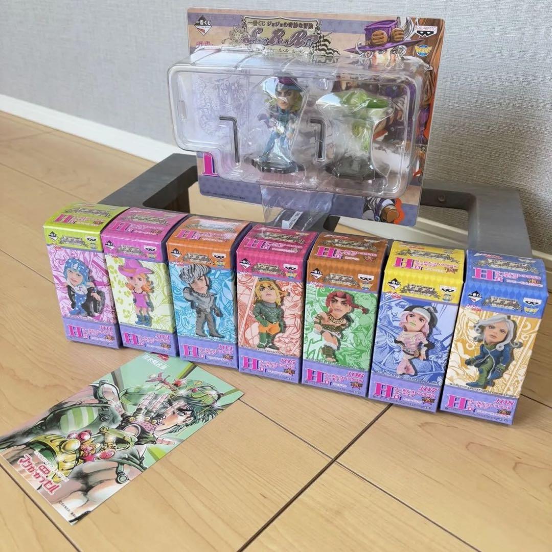 

[Б/У] Ichiban Kuji JoJo s Bizarre Adventure Steel Ball Run World Collectible Figure с бонусом