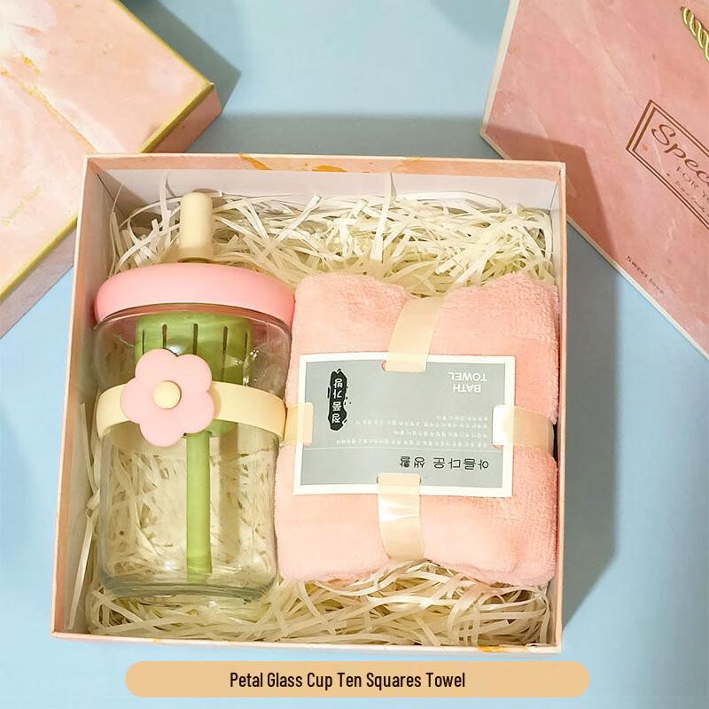 AQ Petal Glass Cup Gift Set 02