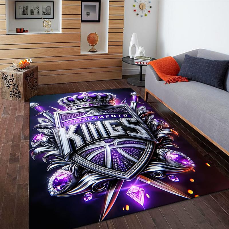 Kings Basketball  Carpet, Kitchen Rugs, Yoga Mat, Non-Slip Mats, Rug for Bathroom, Living Room bedroom, Camping Rugs Christmas Gift