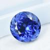 9.85 Ct 100 % Natural Blue Tanzanite Round Cut Stone,   Loose Gemstone