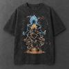 2026 Anime Dragon Ball Vintage Washed Oversized TShirt Man Women Cotton Short Sleeve Tee Casual Top Mens Clothing Y2k Harajuku
