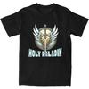 Men's Holy Paladin T Shirts WOW Game 100 Cotton Tees Summer Streetwear Short Sleeves T Shirt O Neck Harajuku Design Tshirt