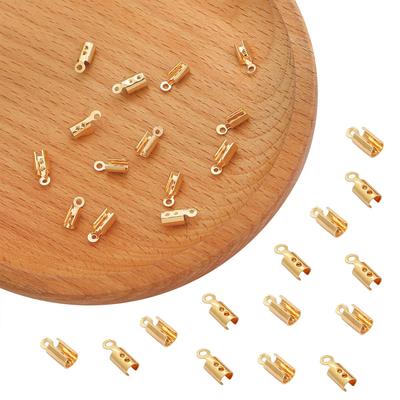 20 peças pingente de fecho de clipe de dois pontos de cobre para peças diy, fabricação de joias, artesanato