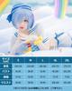Starting Life In Another World Rem Cosplay Costume with Marine Look Cosplay Costume for School and Stage Wear Marine Look Size [Excellent Quality]